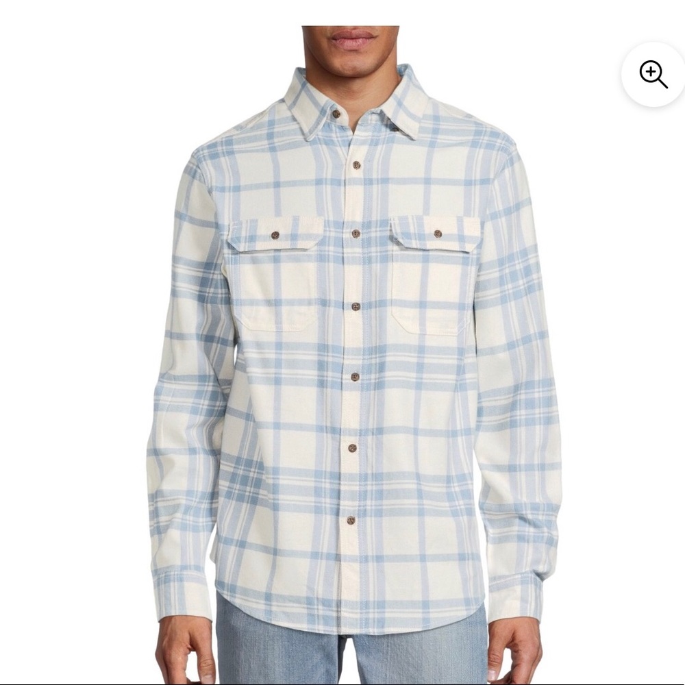 COPY - Blue & White Flannel